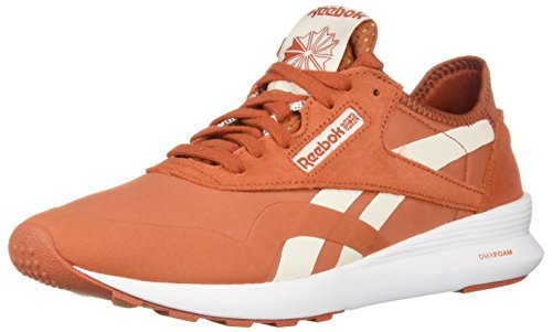 Reebok Women's Classic Nylon Walking Shoe, Orange Blocking-Mars dust/cha, 7.5 M US