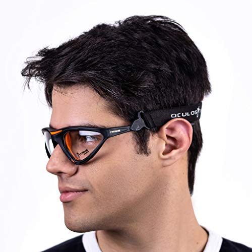 Titans Sports Libra, Óculos Adulto Unissex, Preto (Black), Único