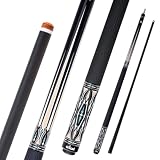 CRICAL Carbon Fiber Pool Cue Stick CXD Series Professional Pool Sticks with Super Low Deflection Pro Taper Shaft Pool Cue Tournament Level Billiard Cues with 12.5mm Tip (Precise Easy to Control)