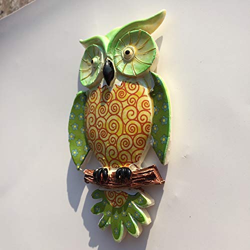 3D Greece Owl Fridge Magnet Tourist Souvenirs Resin Magnetic Refrigerator Magnet Home & Kitchen Decoration Collection Gift - Image 2
