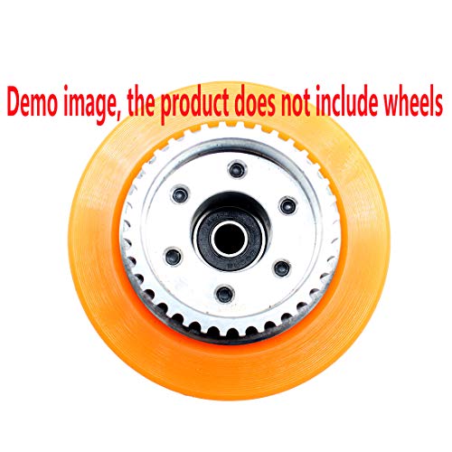 Vanpro Diy Electric Skateboard 83Mm 90Mm 97Mm Pu Wheel Pulleys Kit Set 36/18 Tooth Belt 15Mm 5M #TOP3