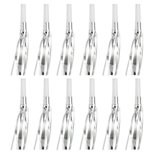 Bruyants à franges métalliques : lot de 102 sifflets pour animer une fête