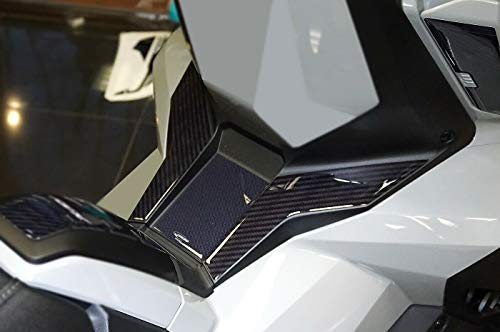 labelbike - 3D Gel Resin Sticker Motorcycle Decoration and Protection Footrest Compatible with Honda XADV 750 2021-2025