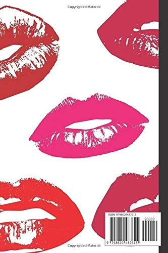 Lipstick Notebook: Lipstick notebook blank pages - Journal to write in - 120 pages - 6"x9" - Image 2