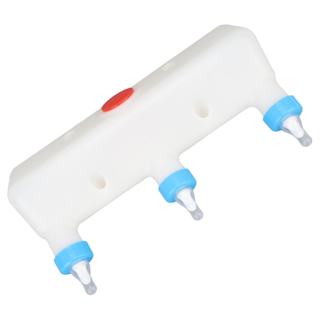 BESPORTBLE 2piezas Alimentador Múltiple De Leche Para Corderos y Lechones Herramienta De Alimentación Farmacéutica Dispositivo De Bebida Ligero y Seguro Para Ganadería Para Granjas De