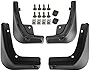 A-Premium Set of 4PCS Mud Flaps Splash Guards Mudguards Mudflaps with Hardware Kits Accessory Compatible with Cadillac CT4 2020-2021, Sedan, Front and Rear (Driver & Passenger Sides)
