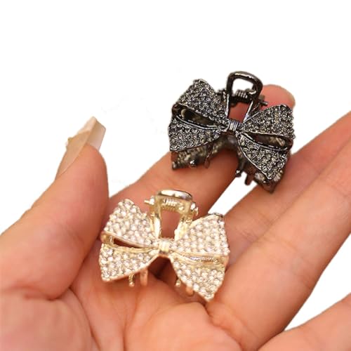 Pinces à cheveux nœud en cristal antidérapantes paillettes accessoires filles