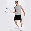 Hioutdoor Sport T-Shirts Men's for Pack of 3 or 5, Functional Fitness Short-Sleeved Shirt, Men's Breathable Quick-Drying Training Shirt, Running Shirt, Short-Sleeved Bodybuilding, 4XL #2