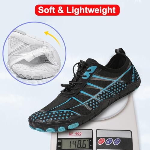 Image of Hike Barefoot Shoes Women Men Pro Water Footwear Wide Toe Box Non-Slip Unisex Athletic Outdoor Running Shoes