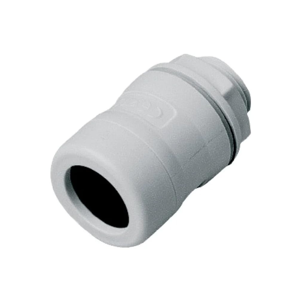 Confezione da 10 Raccordi giunti per collegamento tubo rigido alla scatola cassetta di derivazione, diametro 40 mm, lunghezza 64mm, IP67 impermeabile per esterno, PVC, impianto elettrico fuori muro