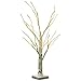Produktbild Hinmay 24 LED Silber Birke Licht, weiße Zweige Warmweiß Licht Silber Birke Zweig Baum Weihnachten Zweig Baum Licht für Indoor Outdoor Home Festival Party Hochzeit Dekration