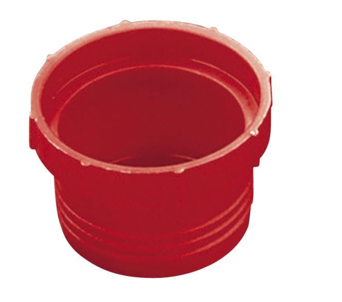 Miniatura 5 de Caplugs Serie PDI-31 PDI  Tapón roscado de plástico para accesorios acampanados invertidos, paquete de 1000, LD-PE rojo, tamaño de rosca de 38