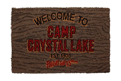SD TOYS Paillasson Welcome Camp Crystal Lake 60 x 40 Vendredi 13