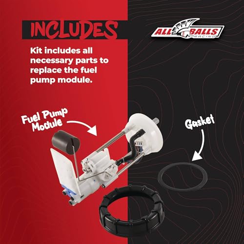 Image of All Balls Racing Pump Module 47-1001 Compatible With /Replacement For Polaris RZR 4 900 2015-2018, Ranger XP 1000 EPS Premium 2022, RZR 900 50 55 Inch 2015-2016, RZR 900 50 Inch EPS 2018-2020