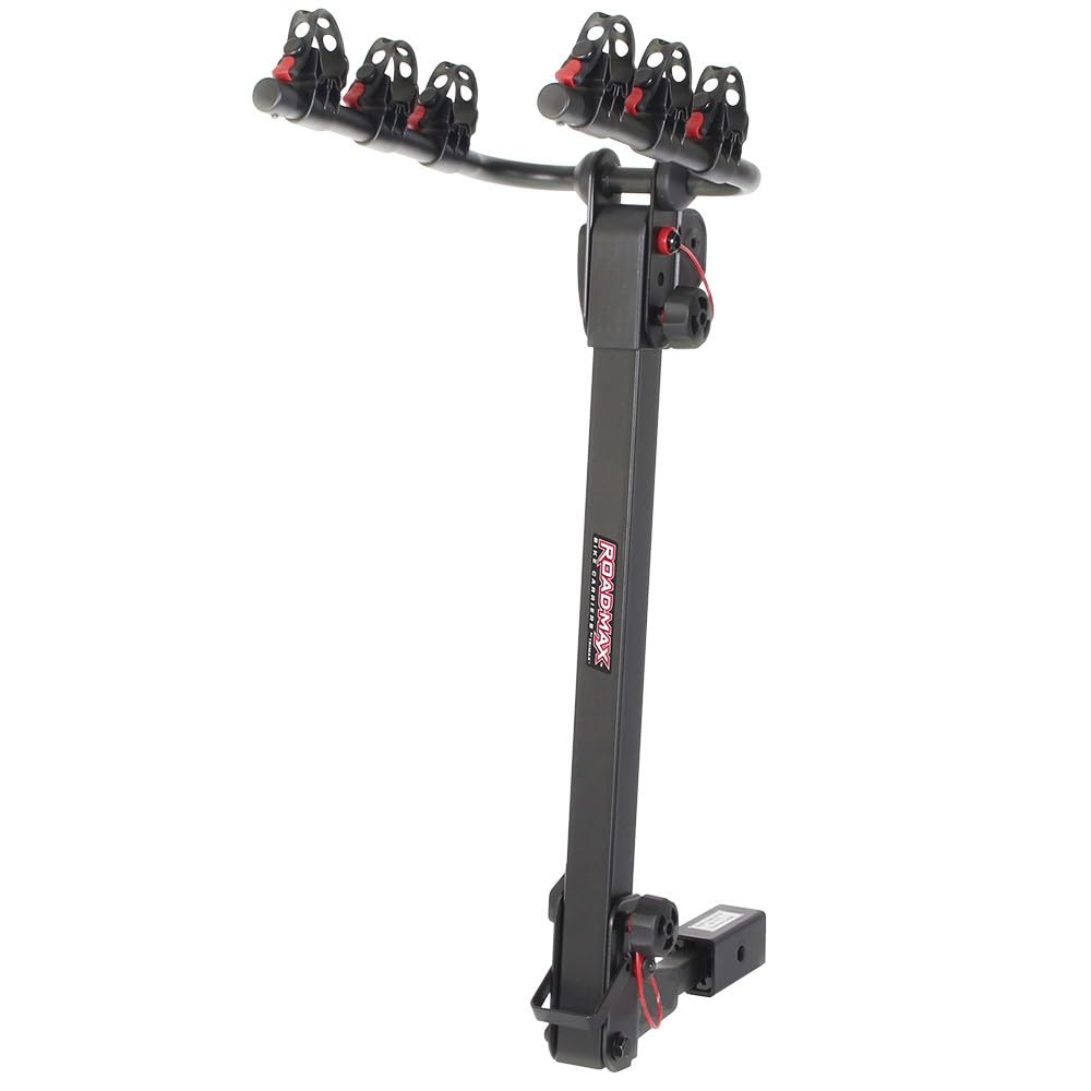 Trimax Razorback 3 Bike Carrier, Hitch Mount, 3 Bikes