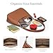 befen Genuine Leather Purse for Women Brown Shoulder Bag Anti Theft Crossbody Bag Soft Real Leather Hobo Crossbody with RFID Blocking Fashion Purse Desinger Women's Shoulder Handbags with 2 Straps
