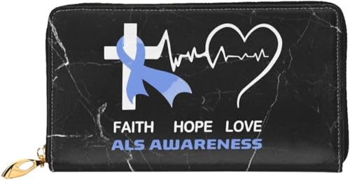 ALS Awareness Wallet Card Bag