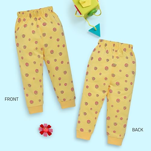 Image of LuvLap Baby Boys & Girls 100% Cotton Pyjama Pack of 3