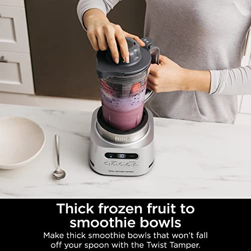 Ninja SS151 TWISTi Blender DUO, High-Speed 1600 WP Smoothie Maker & Nutrient Extractor* 5 Functions Smoothie, Spreads & More, smartTORQUE, 34-oz. Pitcher & (2) To-Go Cups, Gray - image 9