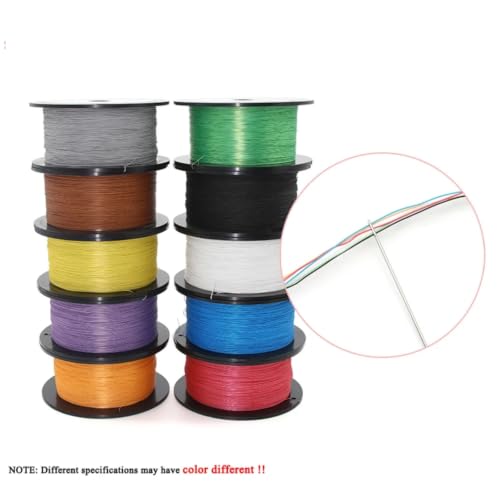 Cable de plata UL1423 negro de 100 m de PTFE para electrónica de precisión 2