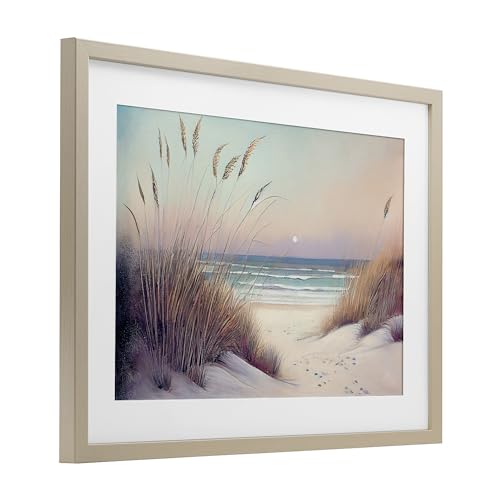 Impression encadrée Euphoria Beach Dunes Stupell décoration murale mer - 4