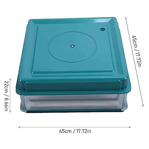 Inkubator, Vollautomatischer Hühnereier-Inkubator, 9–35 Eier, Inkubator mit Effizienter LED-Beleuchtung, Brutmaschine für Hühner, Gänse, Enten, Tauben, Wachteln, Vögel (EU-Stecker 220 V 64 Eier)