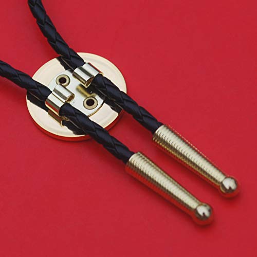 1973 Greece 2 Drachma Athena\'s Owl & Phoenix Coin 36\" Cord Gold Bolo Tie NEW - Wildlife Animal - Thumbnail 7