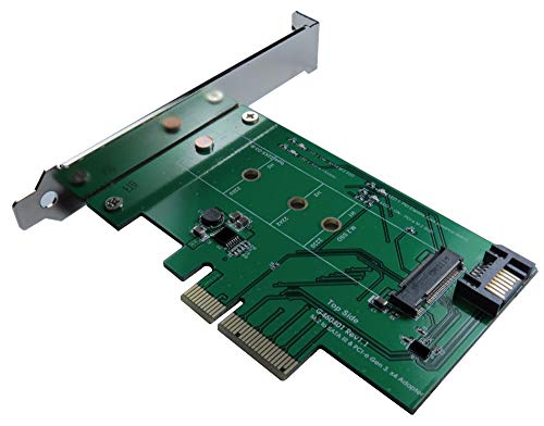 Convertidor M.2 PCI-e SSD a PCI-e y M.2 SATA SSD a SATA III