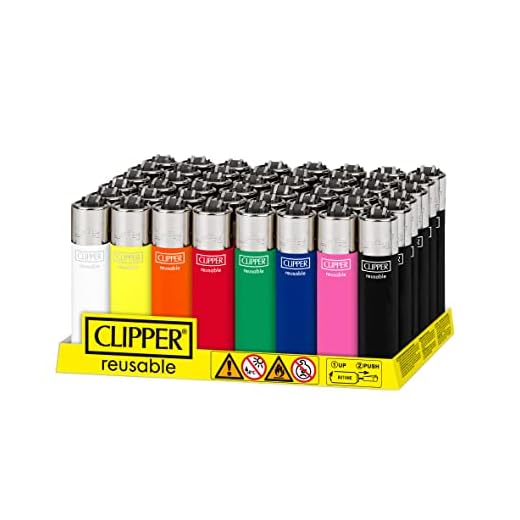 Can cigarettes and lighter be put in carry on luggage Clipper Classic Reusable Lighters - 48 Pack
