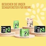 PET N PET Hundekotbeutel und Abfallbeutel USDA-zertifiziert 41% biobasierte Kotbeutel für Hunde 1080 Anzahl 60 Rollen 9x13 Zoll Hundekotbeutel, unparfümierte Kotbeutel