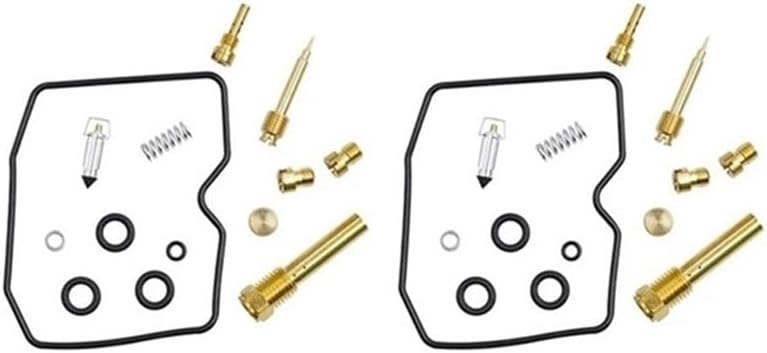 2 Sets Carburetor Rebuild Repair Tool Kit Fit for EX500D EX500A ZX600C ZX600A ZX600B ZX750F ZX900A ZX1000A V