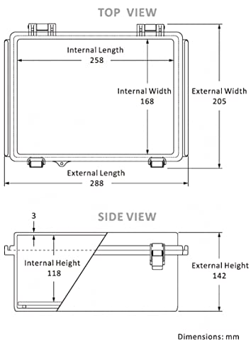 Gratury Junction Box, Ip67 Waterproof Plastic Enclosure For Electrical Project thumb #2