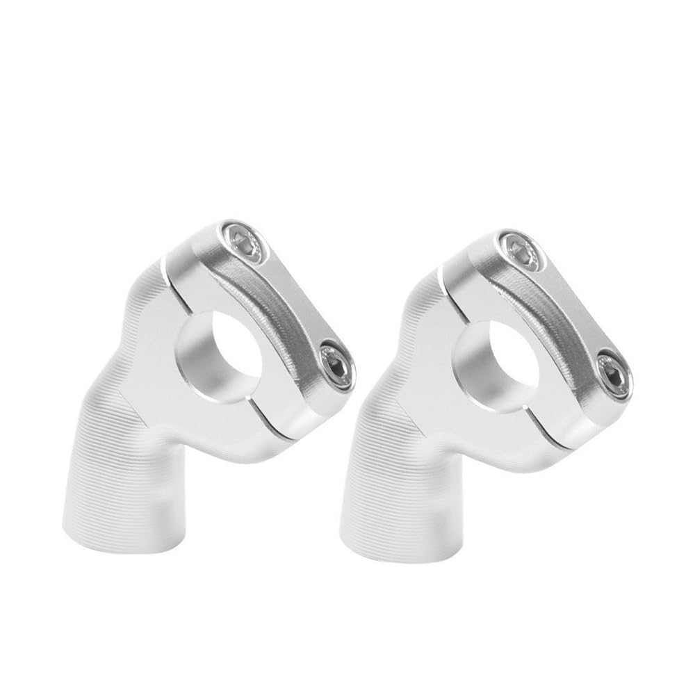 Accesorios de motocicleta abrazaderas elevadoras manillar de aluminio mecanizado de alta gama 5