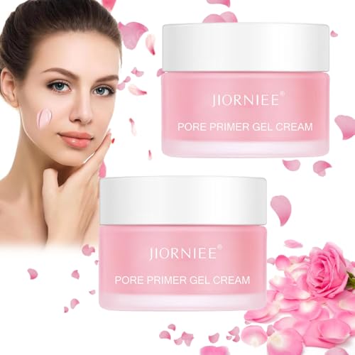 Primer De Maquillaje – Pore Primer Gel Cream & Invisible Pores Face Primer-Matificante Matte Pore Invisible-Pore Filler Primer Gel & Base Face Primer(2 piezas)