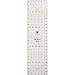 EZ Quilting Acrylic Quilting Ruler and Template for Precise Measurements, 6.5