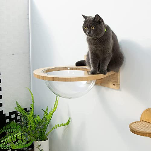 Cama de gato montada na parede,Casa de parede do gato,Camas modernas para gato grande ou gatinho,Cam