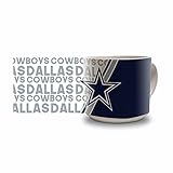 Rico Industries NFL Football Dallas Cowboys 14 oz Metro Ceramic Coffee Mug