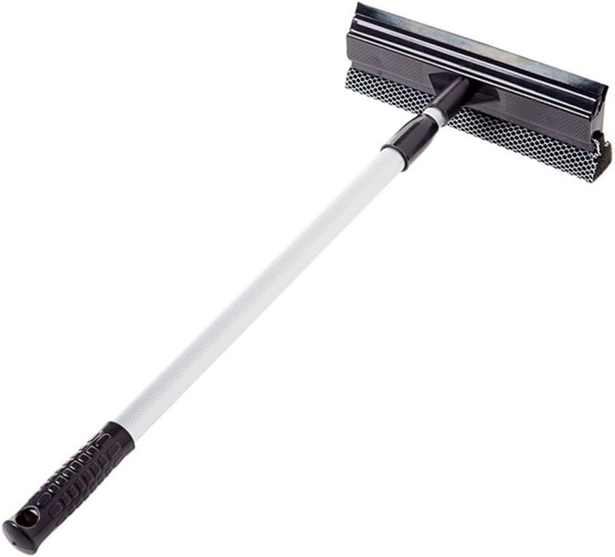 Window Squeegee,Telescopic Glass Cleaner | Double-sided Wiper Cleaning Tool for Car Windshield, Shower Door, and
