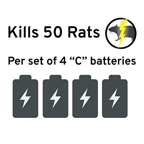Victor M241 Indoor Electronic Humane Rat And Mouse Trap - No Touch, No See Electric Rat And Mouse Trap - 4 Traps #TOP1