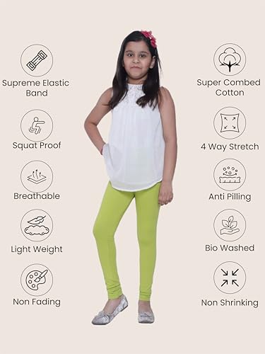 Image of Robinbosky Premium Girls Churidar Leggings for All Age Group