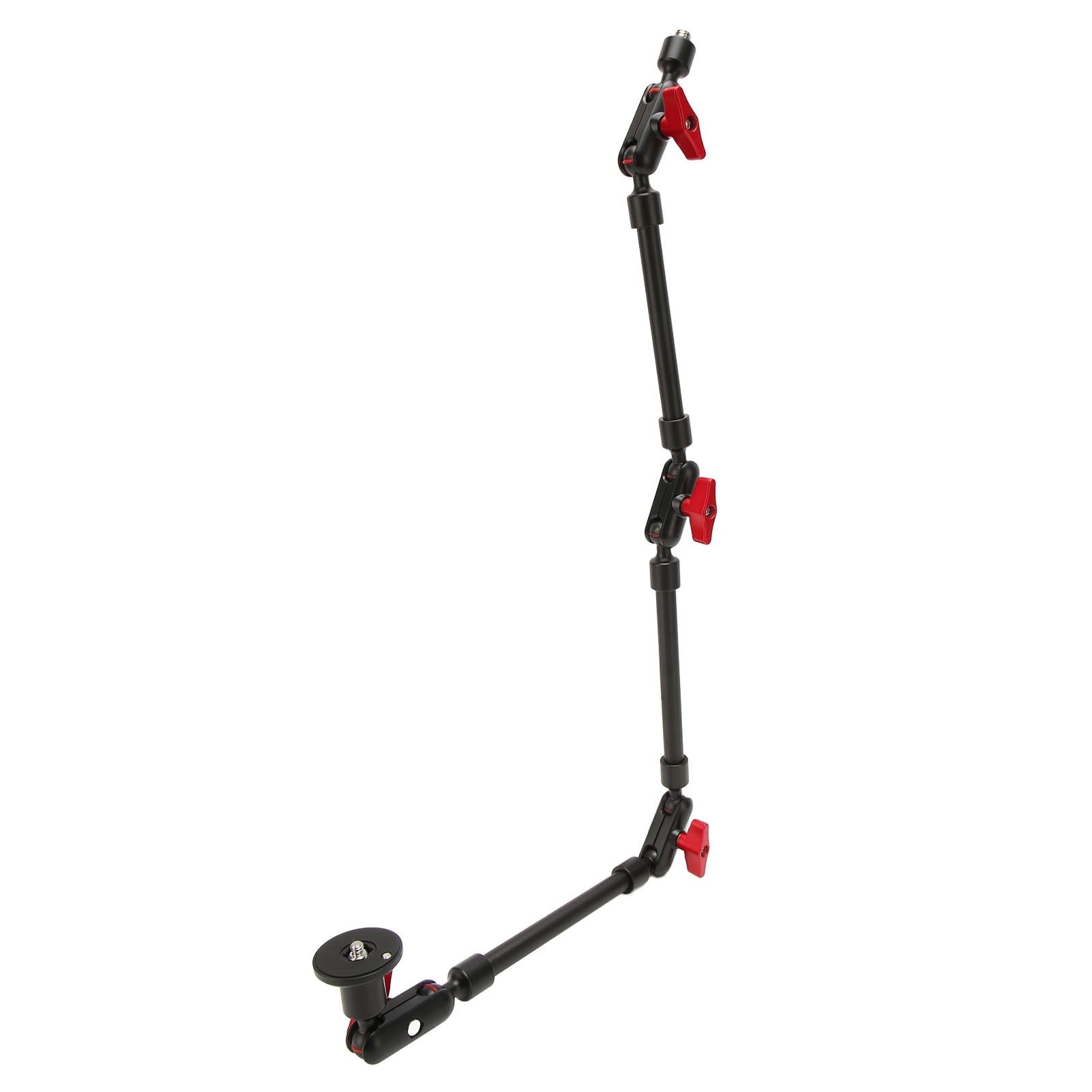 Bewinner Soporte para Cámara con Brazo Articulado de 31 Pulgadas, Brazo de Fricción Articulado Ajustable con Rotación de 360 ​​Grados, Rosca de 1/4 Pulgadas y 3/8 para Cámara Web DSLR de Teléfono con
