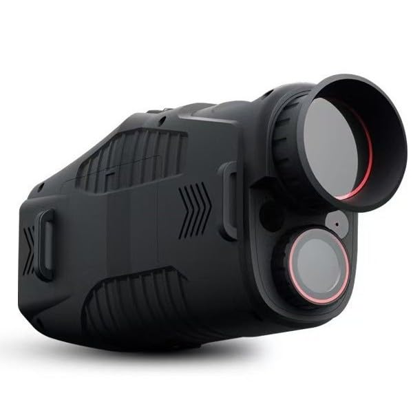 Monoculaire de vision nocturne, optique infrarouge HD pour une meilleure vision, design compact pour une utilisation en extérieur, léger, parfait pour la chasse et l'observation de la faune