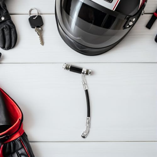 Conector para manguera de freno hidráulico de motocicleta extensor resistente Alipis 6