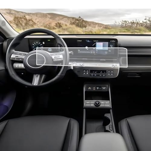 Film protection GPS Hyundai Kona SX2 2023-2024 : bâche écran navigation