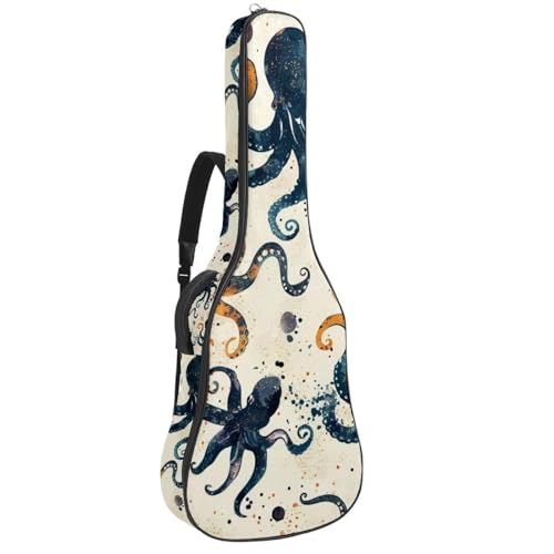 Housse sac à dos guitare acoustique et basse étui souple imperméable 109 cm