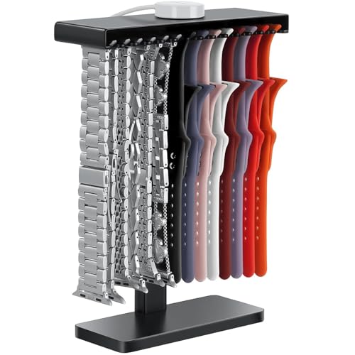 3 in 1 Watch Band Holder Organizer for Apple Watch Smart Strap Silicon Rack Groove Display for Apple Watch Iwatch Band