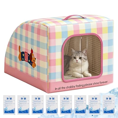 Maison chat rafraîchissante et abri isolé pour animaux errants - 8