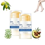 Hydrating & Anti-Cracking Foot Cream, Neuest Hydratisierend und Anti-Riss-Fußcreme mit Jojoba Oil & Aloe Vera, Fußpflegecreme Feuchtigkeitscreme für rissige Fersen und trockene Haut (2pc, 40g)