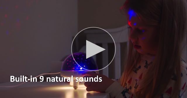 YACHANCE Kids Sound Machine with Night Light Projector,29