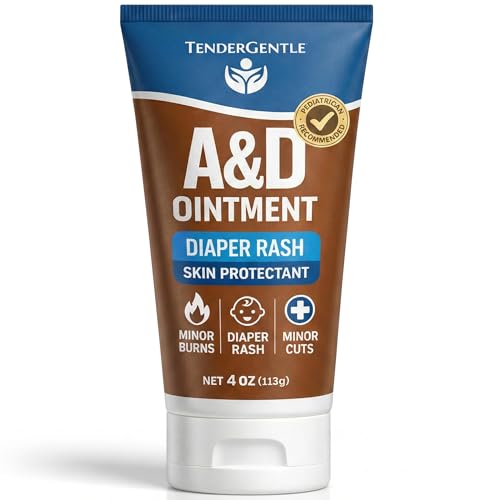 Image of Vitamin A&D Ointment for Baby Diaper Rashes - 4 oz of A and D Ointment for Adults, Seniors, and Babies